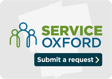 Service Oxford - submit a request button. External link to Service Oxford website.